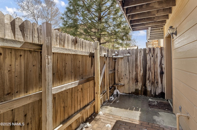 501 W Santa Fe Ave Unit 3, Flagstaff, AZ 86001 - view of patio / terrace featuring fence