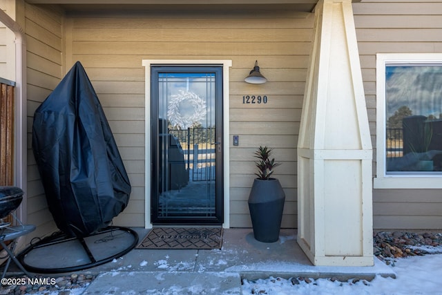 view of property entrance