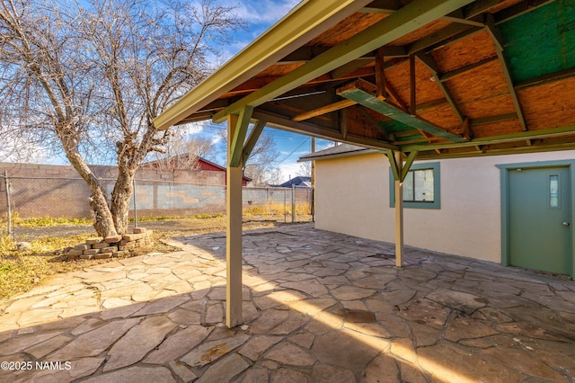 view of patio