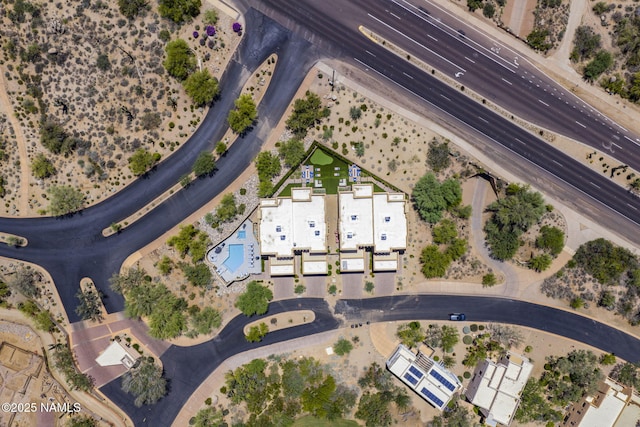 10299 E White Feather Ln, Scottsdale, AZ 85262 - aerial view of property and surrounding area
