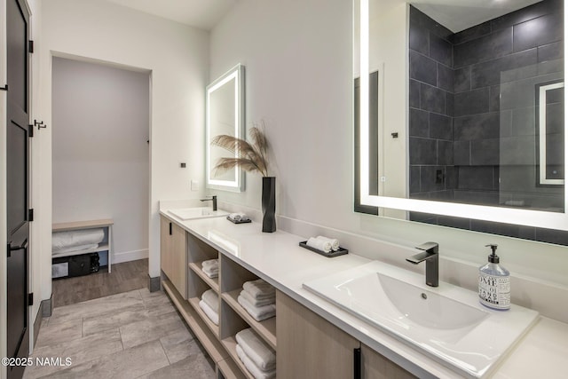 10299 E White Feather Ln, Scottsdale, AZ 85262 - bathroom with double vanity
