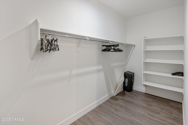 10299 E White Feather Ln, Scottsdale, AZ 85262 - spacious closet with wood finished floors