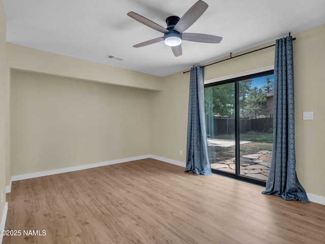 4375 Canyon Loop, Flagstaff, AZ 86005 - empty room featuring ceiling fan and wood finished floors
