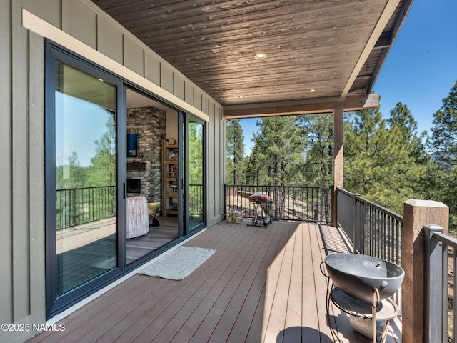 2566 S Cottonrose Ln, Flagstaff, AZ 86005 - view of deck