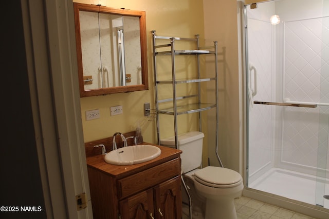 620 W Elm St, Winslow, AZ 86047 - full bathroom featuring a shower stall and vanity