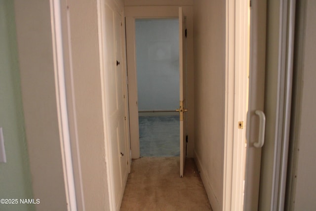 620 W Elm St, Winslow, AZ 86047 - hallway with light carpet