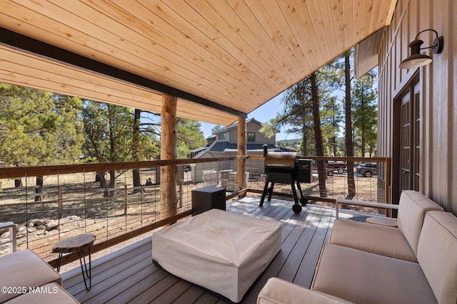 view of deck