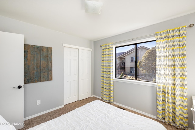 5495 E Crisp Hill Rd, Flagstaff, AZ 86004 - carpeted bedroom featuring a closet and baseboards