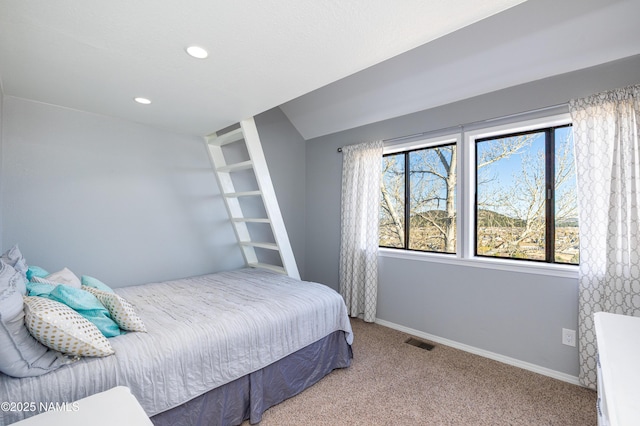 5495 E Crisp Hill Rd, Flagstaff, AZ 86004 - bedroom with multiple windows, carpet flooring, baseboards, and visible vents