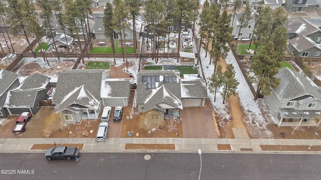 drone / aerial view featuring a residential view