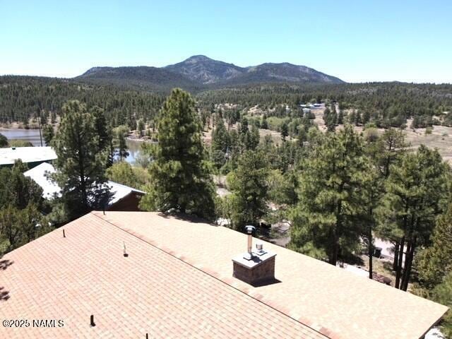 733 S 3rd St, Williams, AZ 86046 - view of mountain background featuring a heavily wooded area