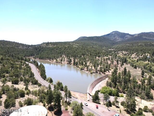 733 S 3rd St, Williams, AZ 86046 - aerial view of a forest and a water and mountain view