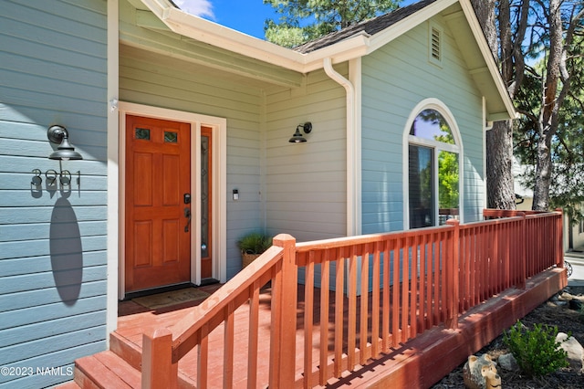 view of property entrance