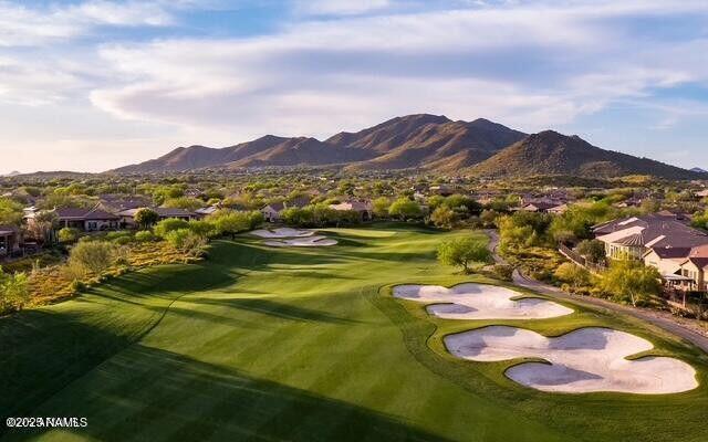 41215 N Lytham Ct, Phoenix, AZ 85086 - view of property's community featuring a residential view, view of golf course, and a mountain view