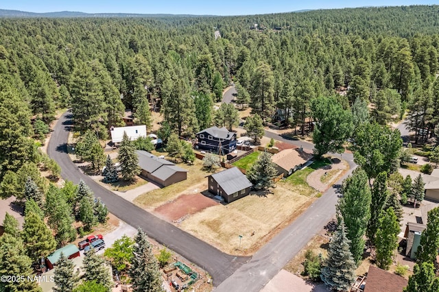 535 Stringer Rd, Munds Park, AZ 86017 - drone / aerial view of a heavily wooded area