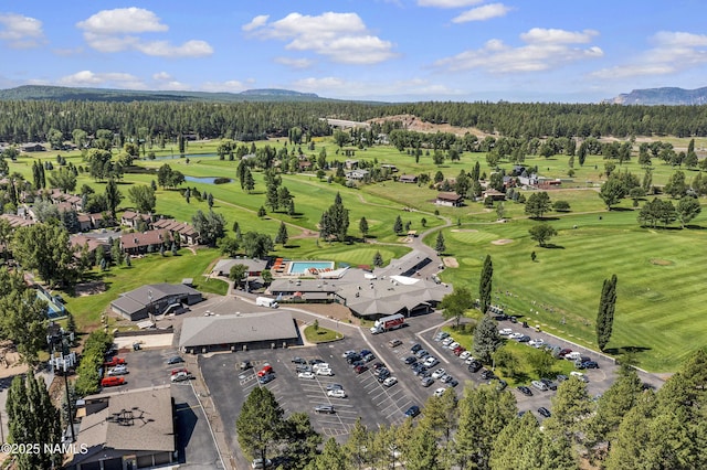 535 Stringer Rd, Munds Park, AZ 86017 - aerial view of a water and mountain view and a local golf course