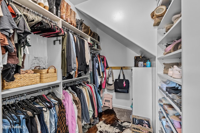 7507 Deville Ln, Flagstaff, AZ 86004 - walk in closet with carpet floors