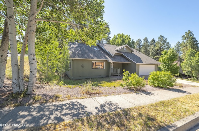1470 W Melissa Dr, Flagstaff, AZ 86005 - single story home featuring a garage and roof with shingles
