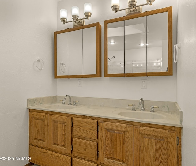1470 W Melissa Dr, Flagstaff, AZ 86005 - full bathroom featuring double vanity