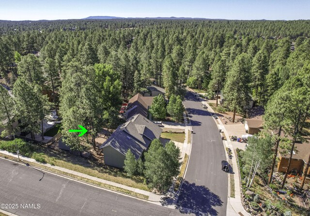 1470 W Melissa Dr, Flagstaff, AZ 86005 - bird's eye view of a forest