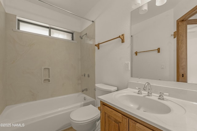 1470 W Melissa Dr, Flagstaff, AZ 86005 - bathroom featuring washtub / shower combination and vanity