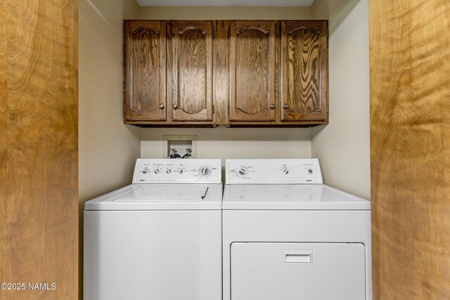 2303 N Plateau Dr, Flagstaff, AZ 86004 - washroom with independent washer and dryer and cabinet space