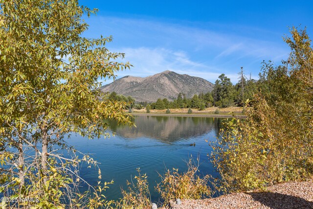 2303 N Plateau Dr, Flagstaff, AZ 86004 - water view featuring mountains
