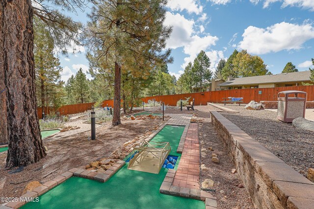 2303 N Plateau Dr, Flagstaff, AZ 86004 - view of home's community featuring a putting green
