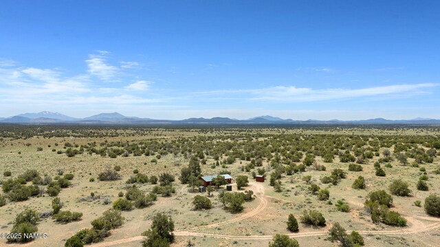 89 N Wyandotte Rd, Williams, AZ 86046 - view of mountain backdrop with a desert landscape and rural landscape