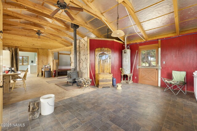 89 N Wyandotte Rd, Williams, AZ 86046 - view of patio with gas water heater