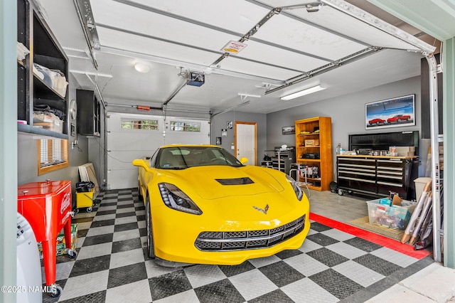 2300 W Kiltie Ln, Flagstaff, AZ 86005 - garage with a garage door opener