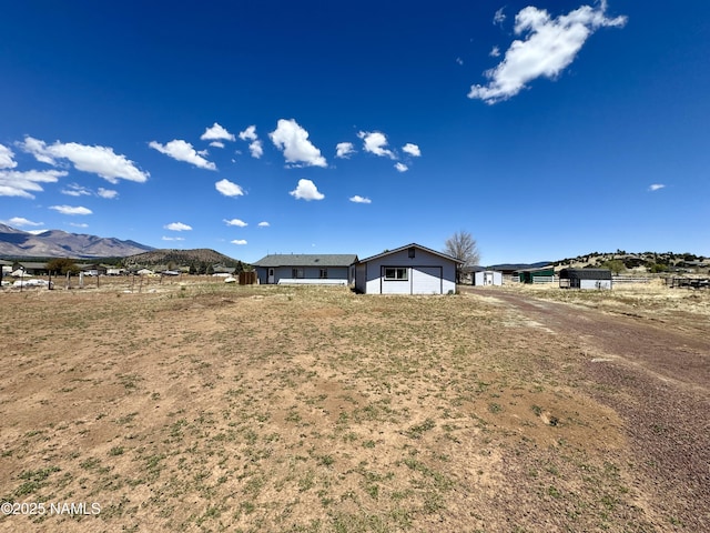 7840 Cowboy Way, Flagstaff, AZ 86004 - view of yard featuring a mountain view