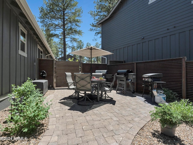 view of patio