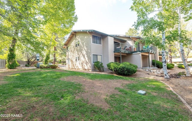 3200 S Litzler Dr Unit 3-212, Flagstaff, AZ 86005 - rear view of property with a balcony