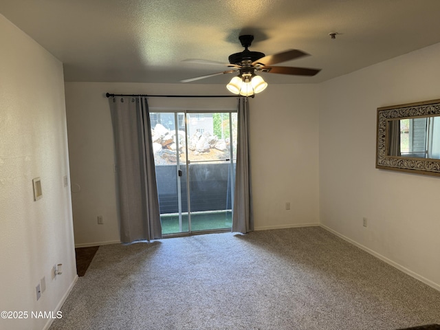 1385 W University Ave Unit 196, Flagstaff, AZ 86001 - carpeted empty room with a ceiling fan and baseboards