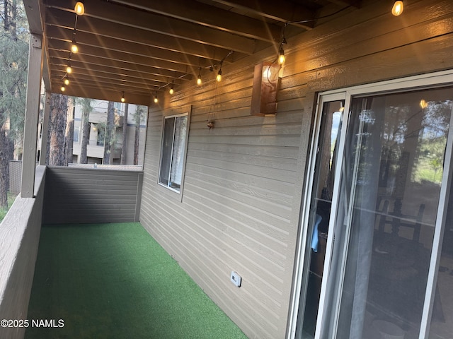 1385 W University Ave Unit 196, Flagstaff, AZ 86001 - view of patio / terrace with a balcony