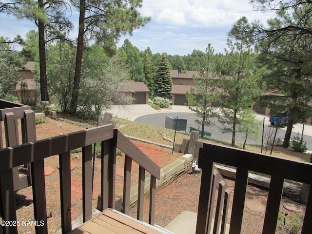 2422 N Whispering Pines Way, Flagstaff, AZ 86004 - view of wooden deck