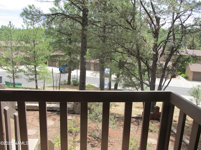 2422 N Whispering Pines Way, Flagstaff, AZ 86004 - view of wooden deck