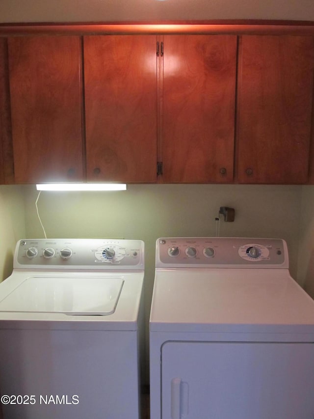 2422 N Whispering Pines Way, Flagstaff, AZ 86004 - laundry area with cabinet space and separate washer and dryer