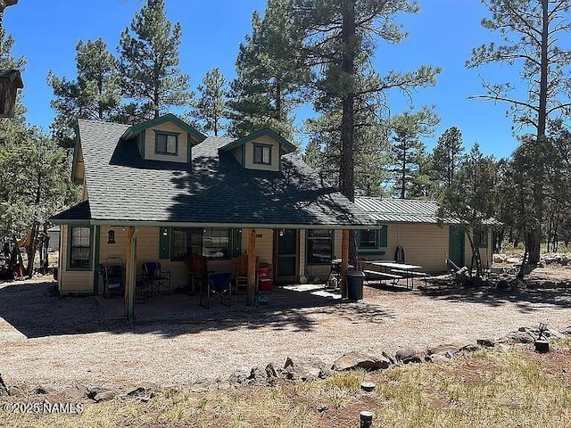 363 N Stoneman Blvd, Williams, AZ 86046 - back of property featuring covered porch