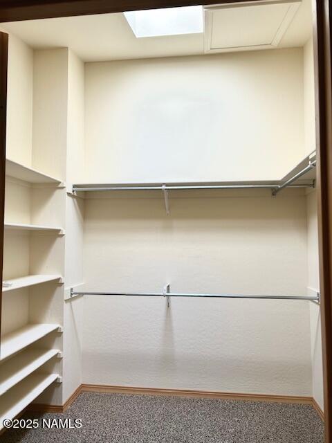 39 E Oak Dr, Munds Park, AZ 86017 - spacious closet featuring attic access