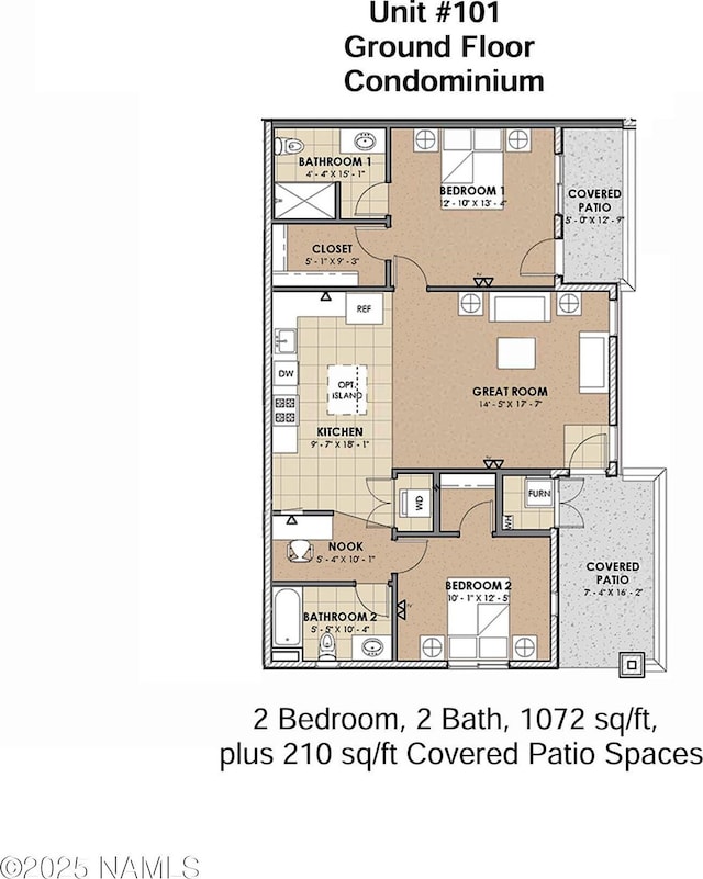 2950 W Presidio Dr Unit 101, Flagstaff, AZ 86001 - view of floor plan / room layout