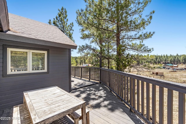 5552 White Tail Ln, Flagstaff, AZ 86005 - view of deck