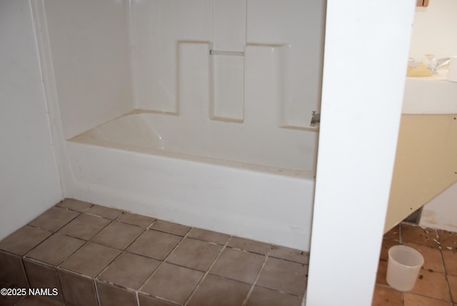 bathroom featuring tile patterned flooring