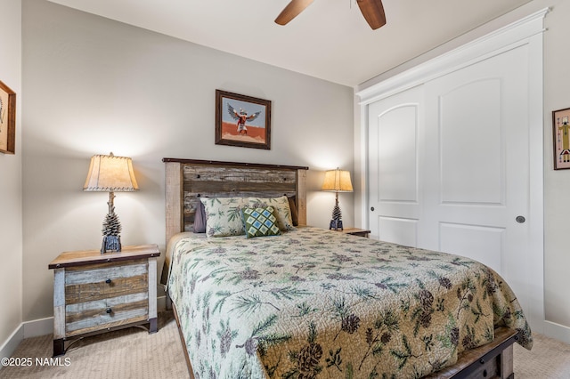 3480 W Lead Rope, Flagstaff, AZ 86005 - bedroom featuring carpet, baseboards, and a closet