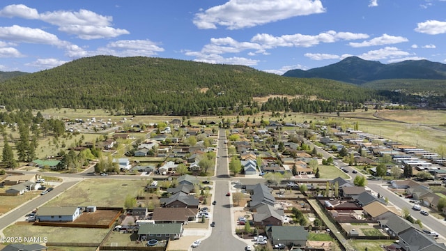 905 Hereford Dr, Williams, AZ 86046 - view of property location featuring a mountainous background, nearby suburban area, and a heavily wooded area