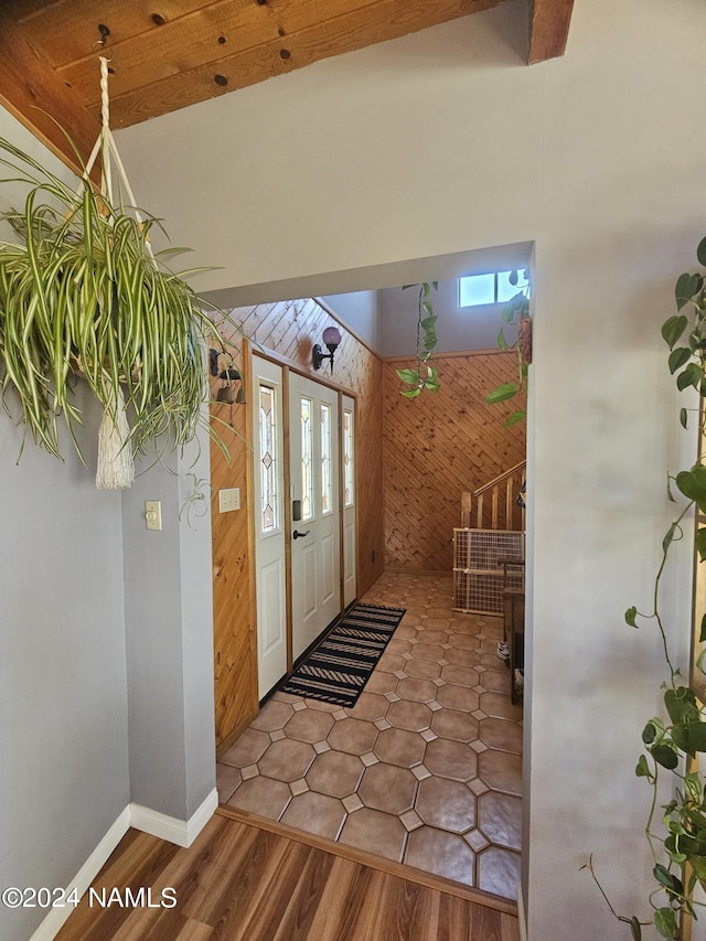 foyer entrance featuring a wealth of natural light