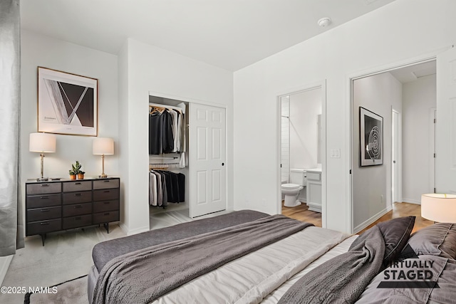 5026 E Retreat Cir, Flagstaff, AZ 86004 - bedroom with ensuite bathroom and a spacious closet