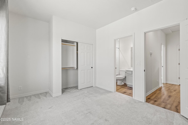 5026 E Retreat Cir, Flagstaff, AZ 86004 - unfurnished bedroom with carpet, a closet, and ensuite bath