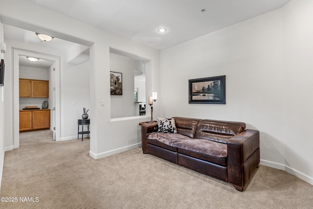 4759 W Quick Draw, Flagstaff, AZ 86005 - living area with light colored carpet and recessed lighting